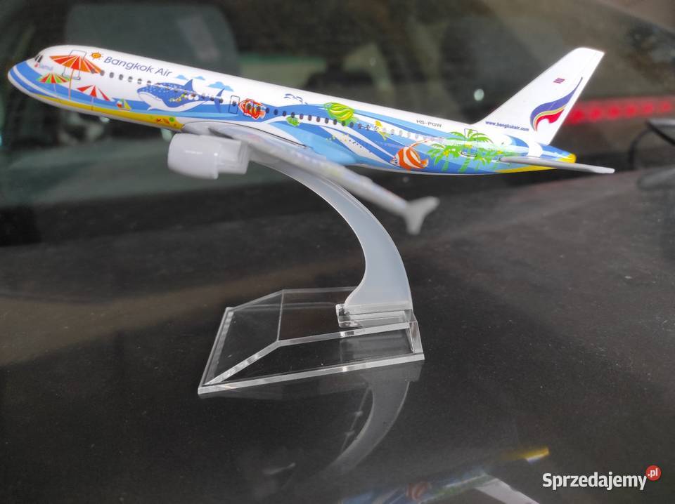 Nowy metalowy model samolotu Airbus śląskie sprzedam