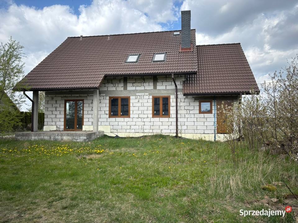 Dom i budynek usługowy 200 m2 działka 4 335 m asfalt Osipy-Wydziory Pierwsze sprzedam