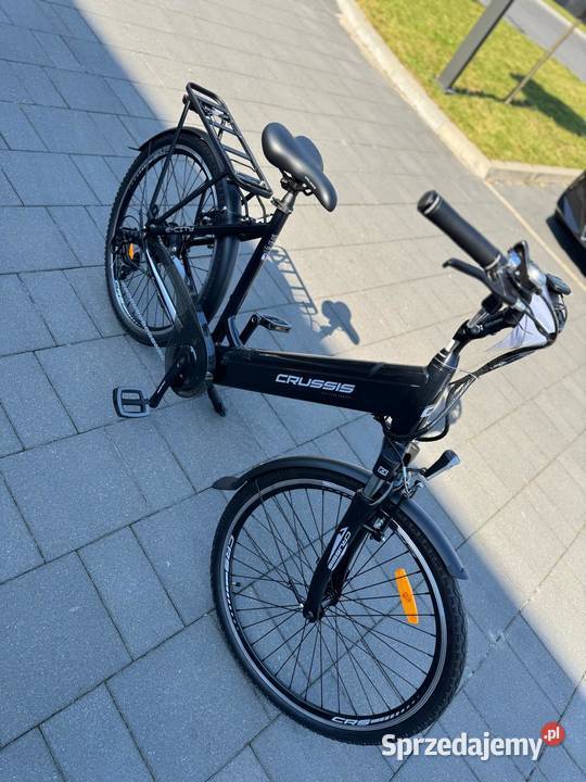 Rower elektryczny CRUSSIS eCity 120459 Wh 19 Rowery elektryczne wielkopolskie Poznań