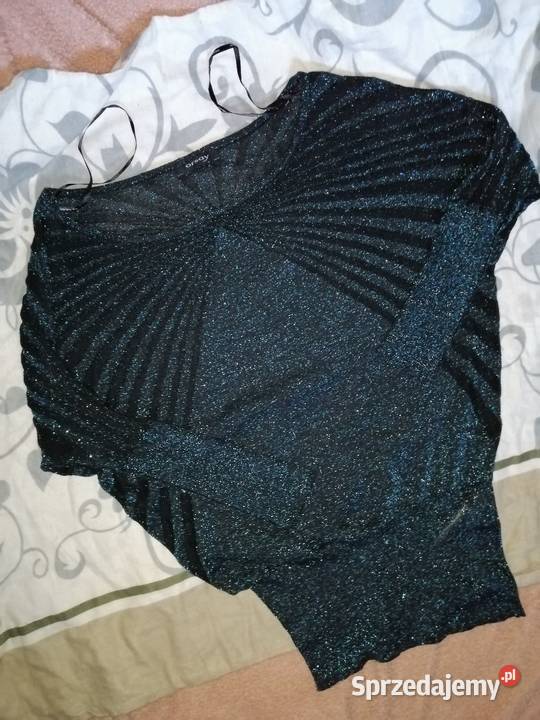 ORSAY wiskozowy Sweterek sweter z metaliczną Wkładane przez głowę