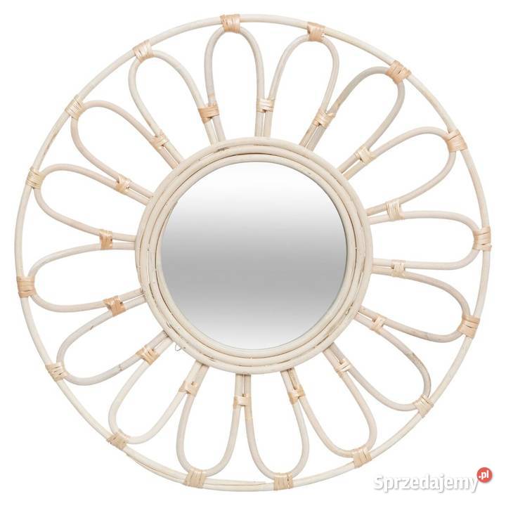 Lustro lusterko w rattanowej oprawie 55 BOHO Kanie sprzedam