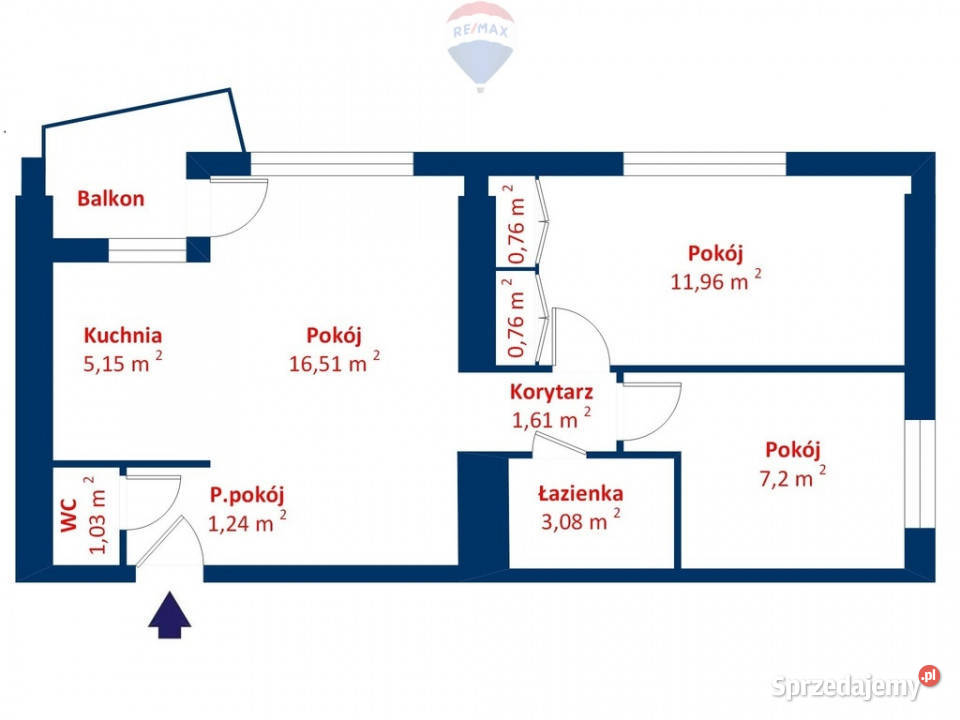 dogodnie położone mieszkanie 3pokojowe 49m2 wielkopolskie Poznań