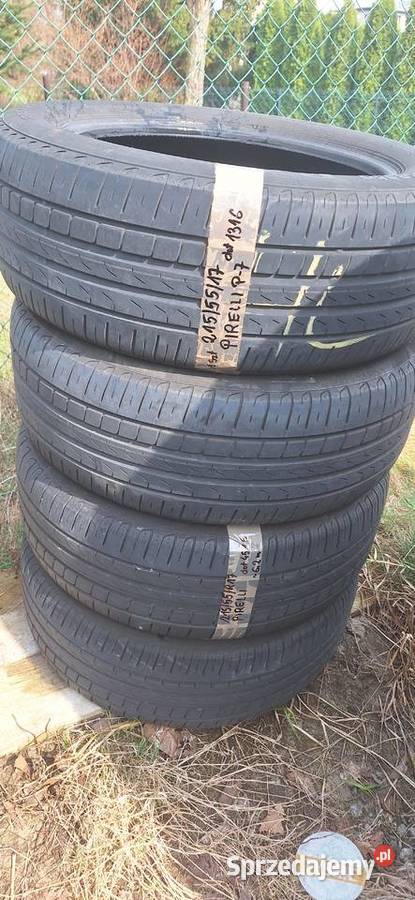 215 55 R17 Pirelli 4 lato PROMOCJA śląskie Gliwice sprzedam