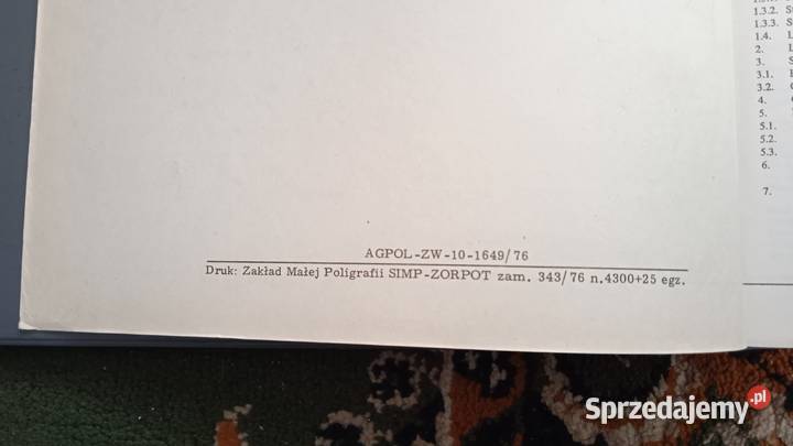 Katalog części ciągnika Ursus C 355 wydanie lubelskie Lublin sprzedam