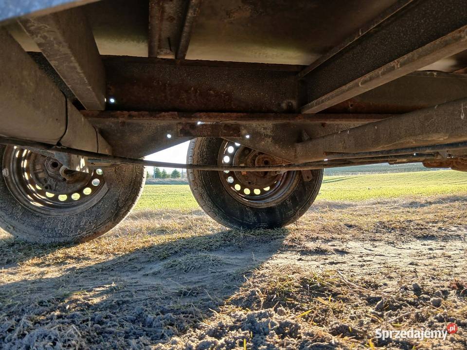 Przyczepa BOCKMANN 27 t Burty alu Tandem Laweta 2 sprzedam