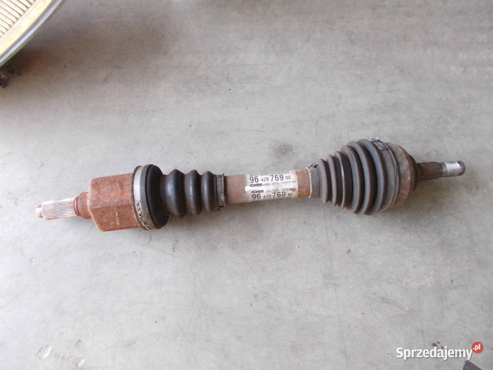 citroen c5 30 v6 02r półoś lewa prawa 9642876980 lubelskie