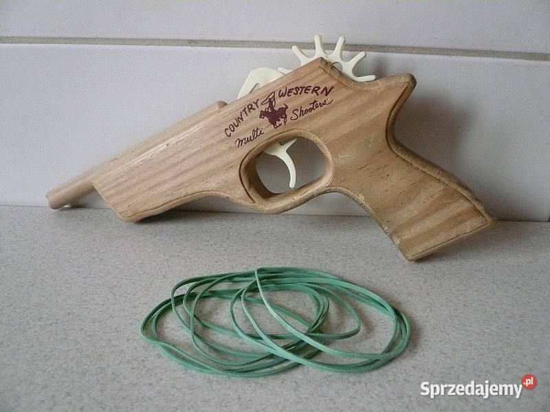 Do kolekcji Drewniany Pistolet na Gumki firmy Rzeszów