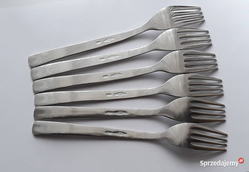 Widelce obiadowe 1 CAVALIER Gerlach sztućce PRL Sztućce Dąbrowa Górnicza