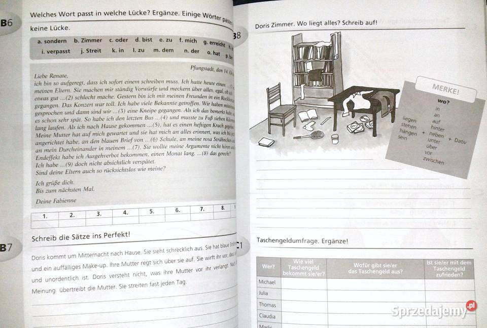 Der die das Neu 3 Zeszyt ćwiczeń Kurs Rok wydania 2008 Pozostałe lubelskie Chełm