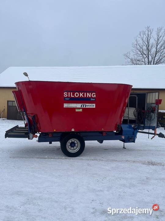 Wóz paszowy Siloking Duo 14 m3 paszowóz Kuhn Myszyniec sprzedam