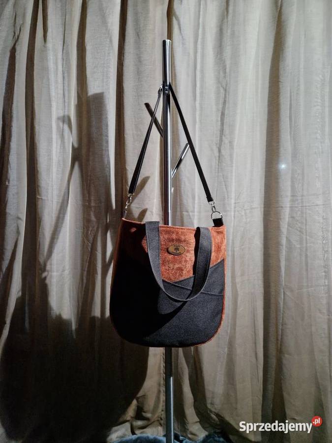 Torba na ramię handmade rękodzieło Moda i Styl Wrocław