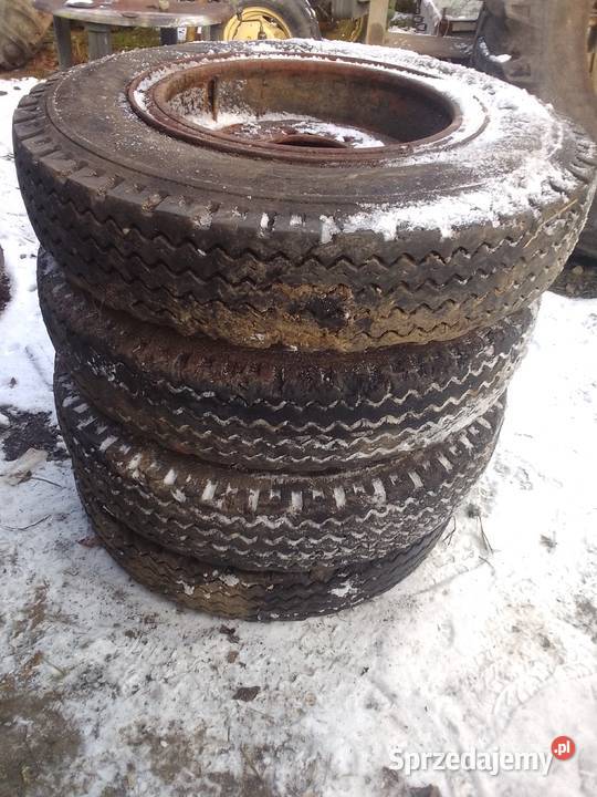 Koła do przyczepy D47 4 Opony rolnicze Kończyce Małe