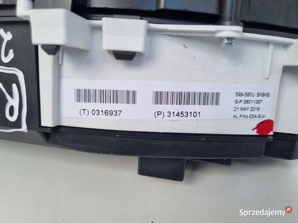 Volvo V40 II 20 T Benzyna LICZNIK ZEGARY Europa Chełm