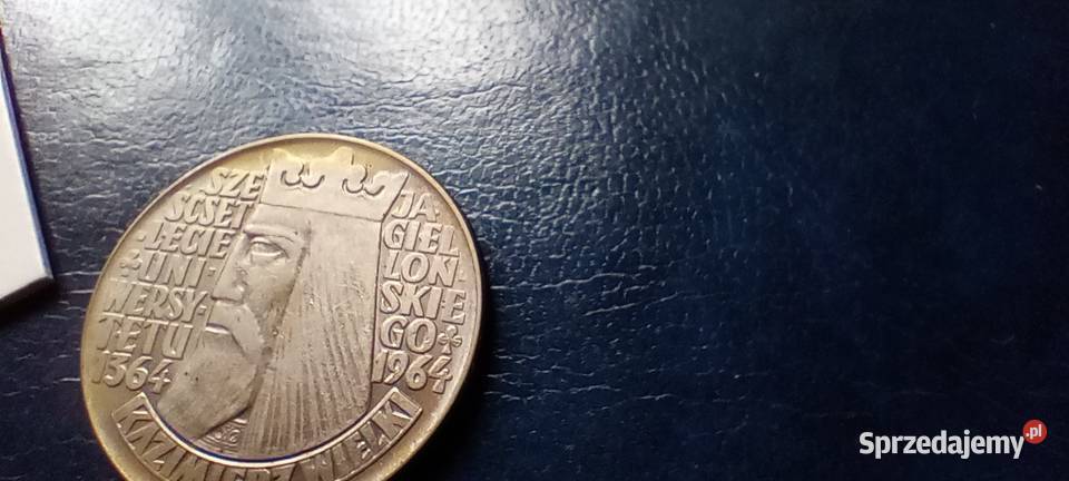 Stare monety 10 złotych 1964 Kazimierz Wielki Lesko