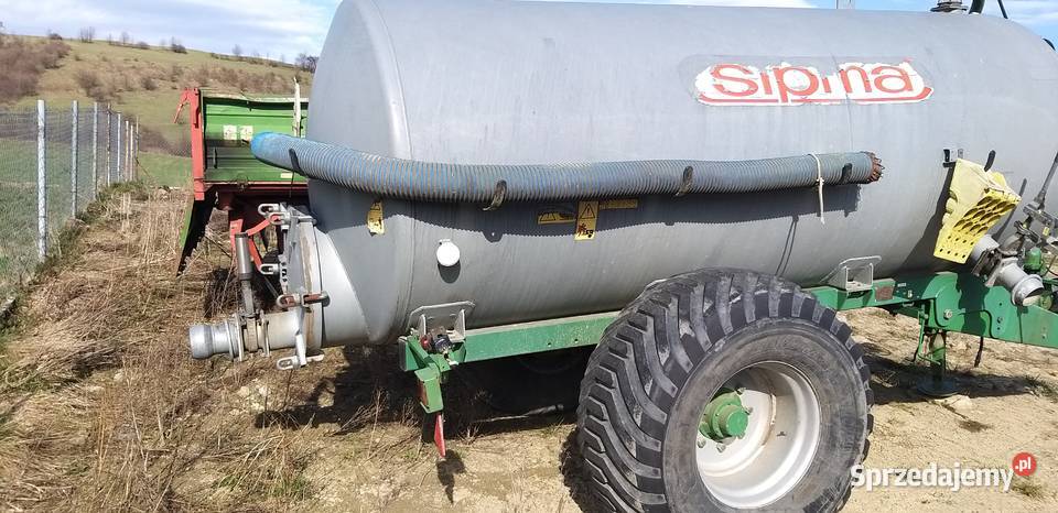 Beczka 7500l używana do wody SIPMA T548 2010 nieuszkodzony małopolskie Nowy Sącz