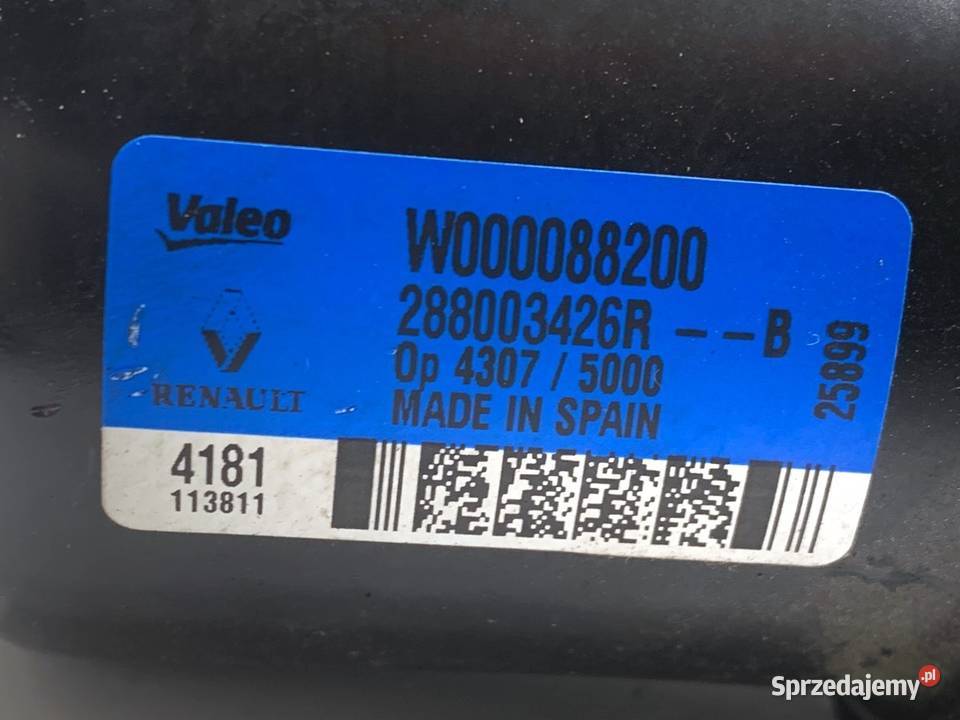 SILNIK WYCIERACZEK PRZÓD RENAULT CAPTUR II osobowe