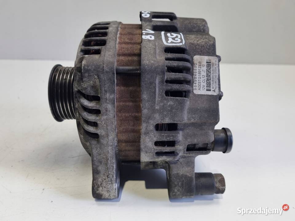ALTERNATOR Citroen C4 Picasso 18 16V 9649846880 Rudka
