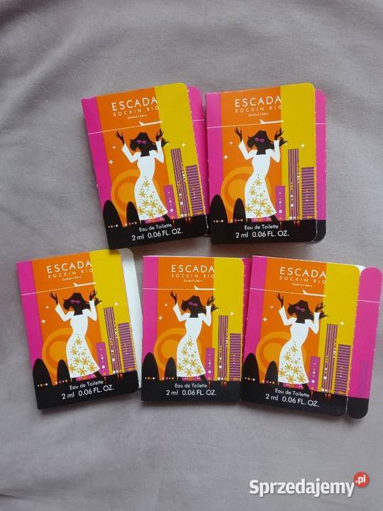 Escada Rockin Rio próbki perfum 10 ml Zdrowie i Uroda Stąporków