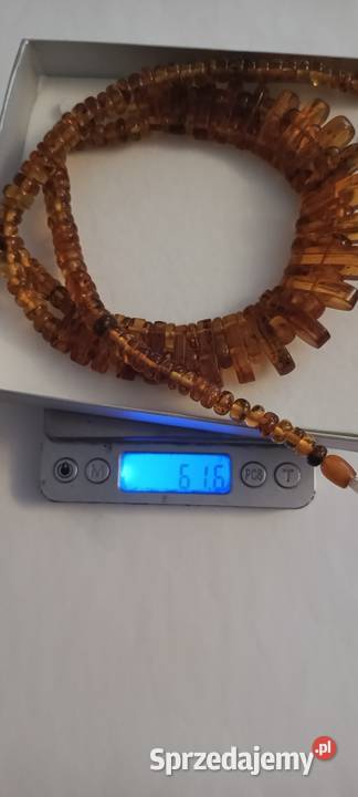 Naszyjnik Bursztyn Vintage Białystok