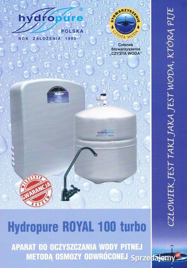 Urządzenia do oczyszczania wody pitnej z membraną osmotyczną