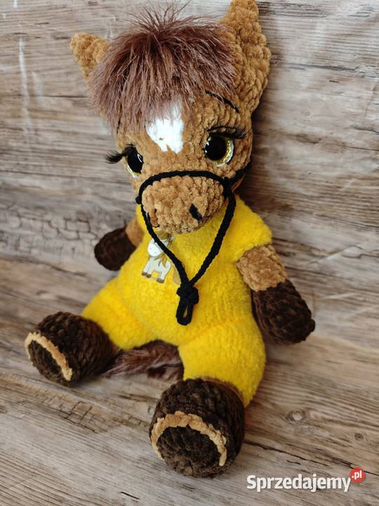 Maskotka konik na szydełku zachodniopomorskie Szczecin