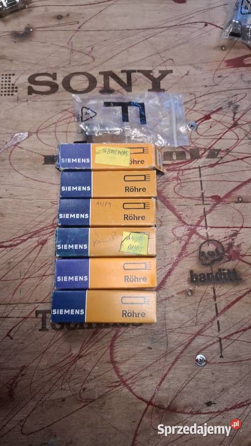 Zestaw 7 Siemens STe1300 0105 lampy elektronowe Namysłów