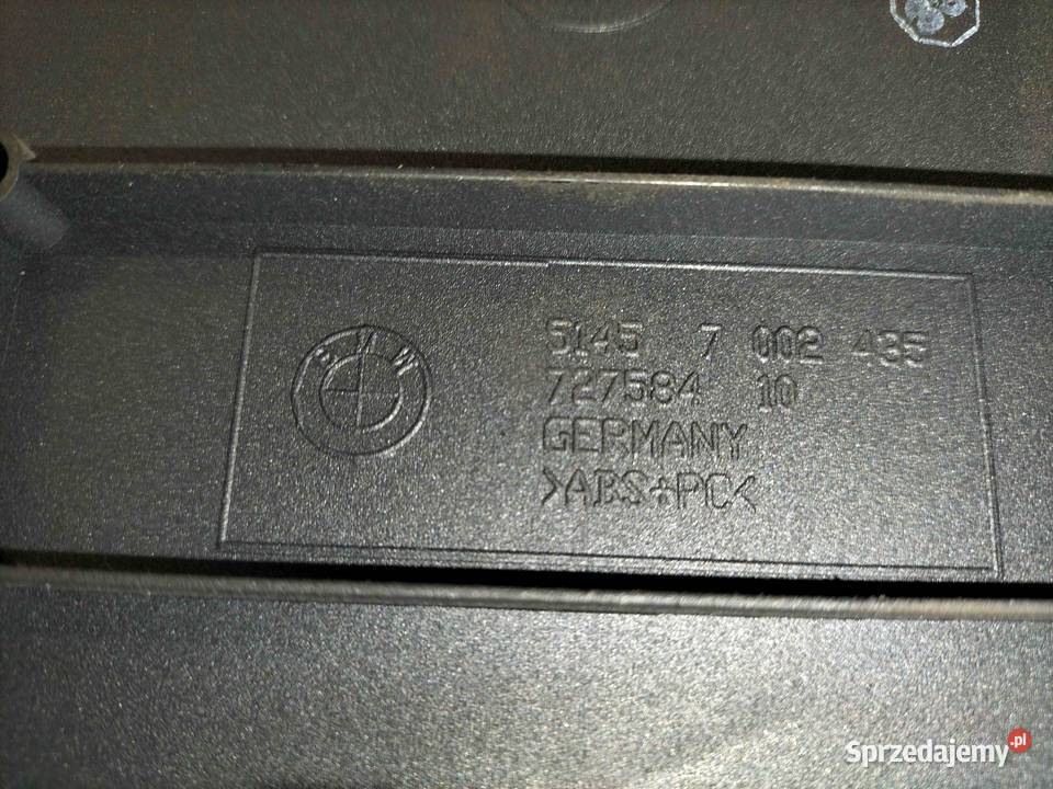 Osłona drewniana tablicy przyrządów środkowa BMW śląskie sprzedam