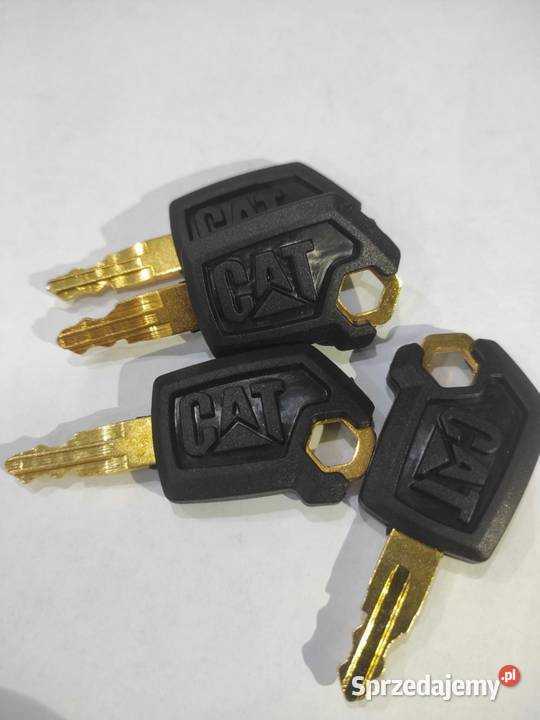 Kluczyki stacyjka CAT Caterpilar 4 małopolskie Brzesko sprzedam