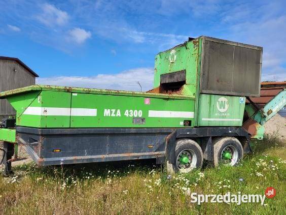 Recykling Rozdrabniacz do odpadów Willibald MZA Racławice