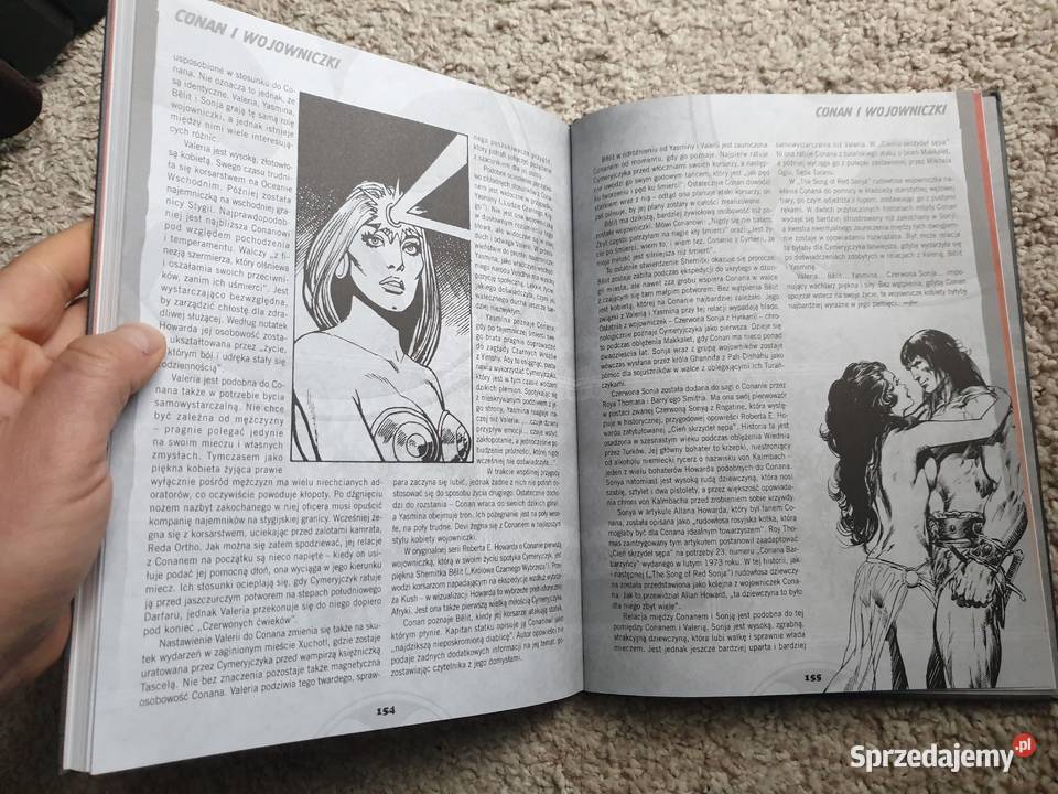 CONAN BARBARZYŃCA kolekcja tom 6 Ludzie Czarnego fantasy i s-f pomorskie