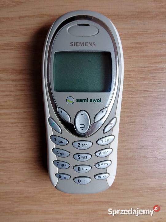 Kolekcjonerski SIEMENS A52 unikatowa edycja Sami Pszczyna
