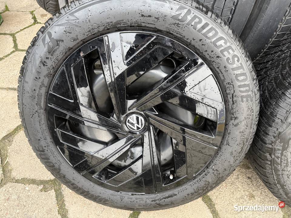 Komplet kół zimowych oryginalne stalowe felgi VW Samochodowe Skierniewice