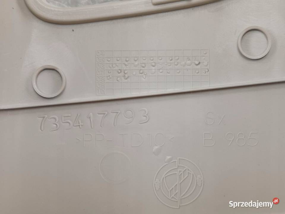 OSŁONA SŁUPKA PRZÓD FIAT GRANDE PUNTO 20052008