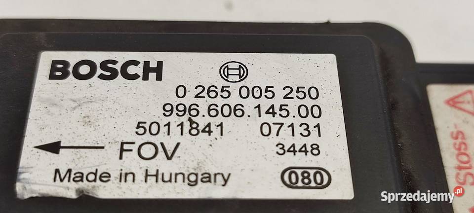 PORSCHE CAYMAN 987 CZUJNIK MODUŁ ESP 99660614500 osobowe