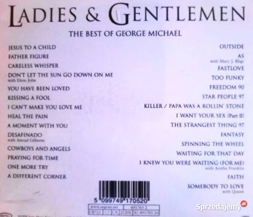 Album 2 płytowy CD Georgie Michael Ladies and rock Olsztyn sprzedam