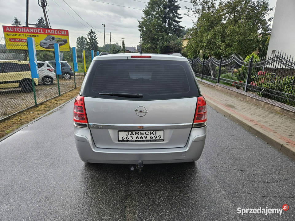 Opel Zafira Opłacona Zdrowa Zadbana Serwisowana lakier metallic Kisielice