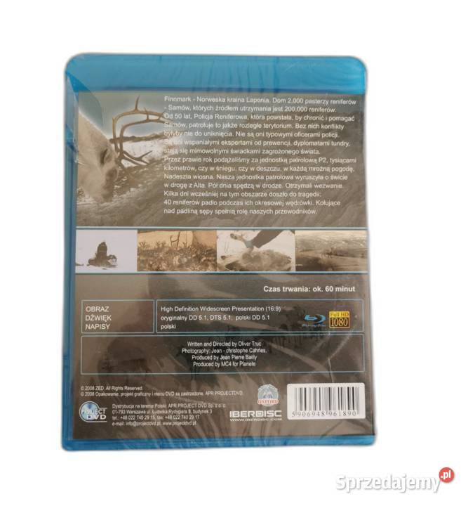 Film dokumentalny Norwegia Życie Reniferów Filmy sprzedam