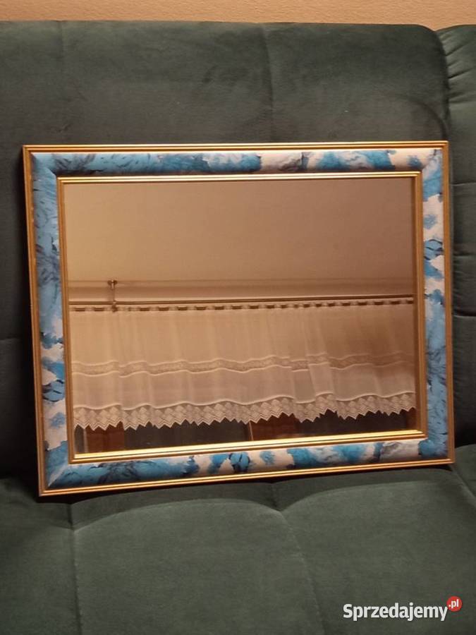 Lustro w ładnej stylowej ramie Vintage 37 x47 Warszawa sprzedam