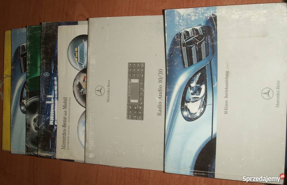 Mercedes ML W163 lift19992005 instrukcja książka etui
