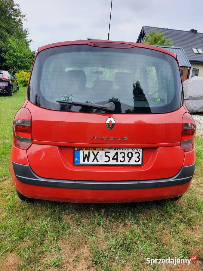 Renault Grand Modus 12 2008r 1200cm3 Żyrardów