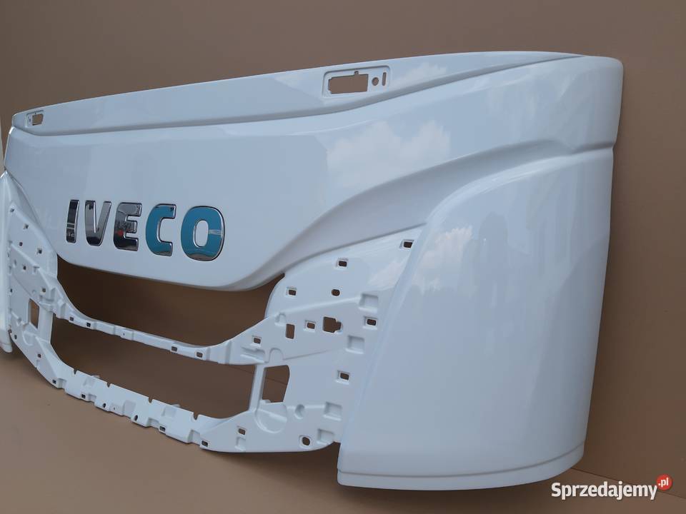 IVECO TWAY MASKA ATRAPA PRZÓD ORYGINAŁ EMBLEMAT Maski Bieleń