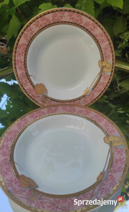 Porcelana japońskazłocenia brabanckieTalerze łódzkie