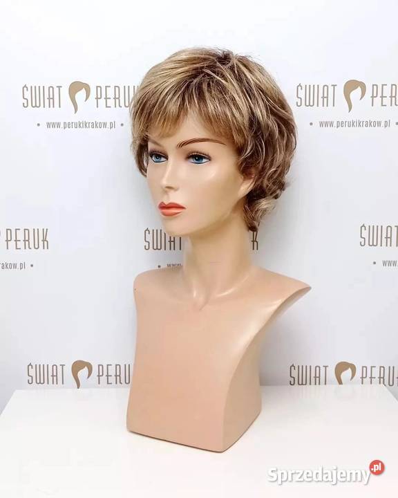 Krótka peruka syntetyczna Pińczów świętokrzyskie sprzedam