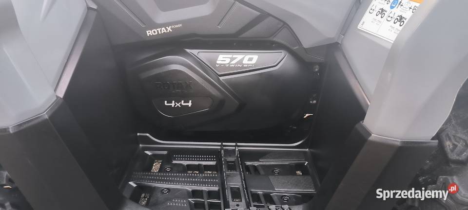 CANAM OUTLANDER 570 KufryITCHomologacja STAN 4658km Can-Am Korczyna
