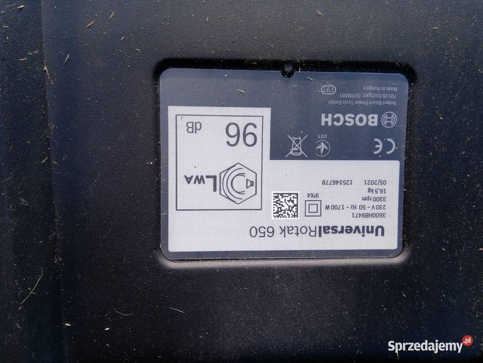 Kosiarka elektryczna Bosch 1700W 42 koszenia Nowy Dwór Mazowiecki