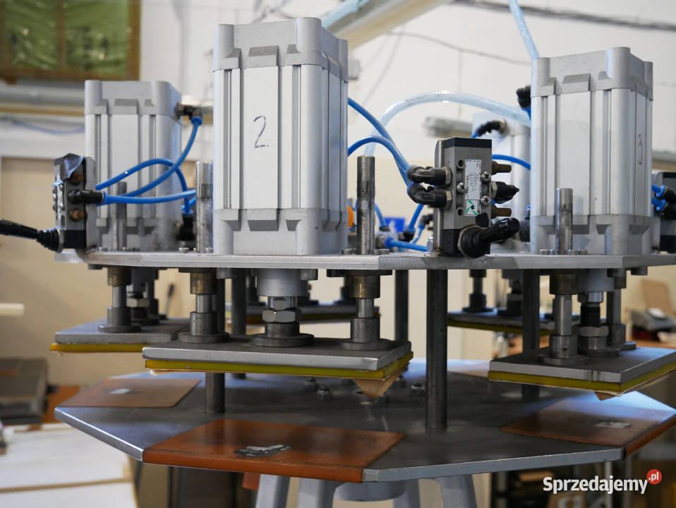 Docisk pneumatyczny 5siłownikowy konstrukcja Szczecin sprzedam