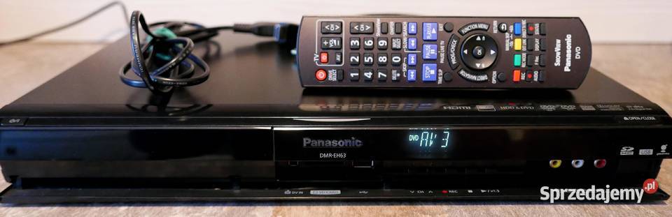 Nagrywarka DVD HDD Panasonic DMREH 63 Przysucha