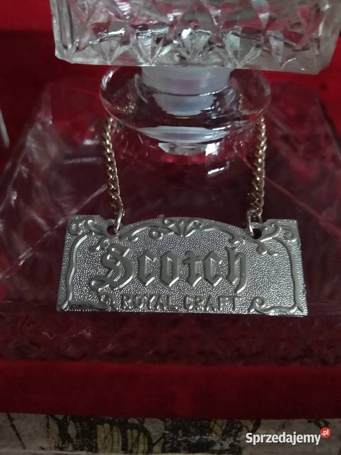 Zestaw w kuferku do likierow mazowieckie Radom