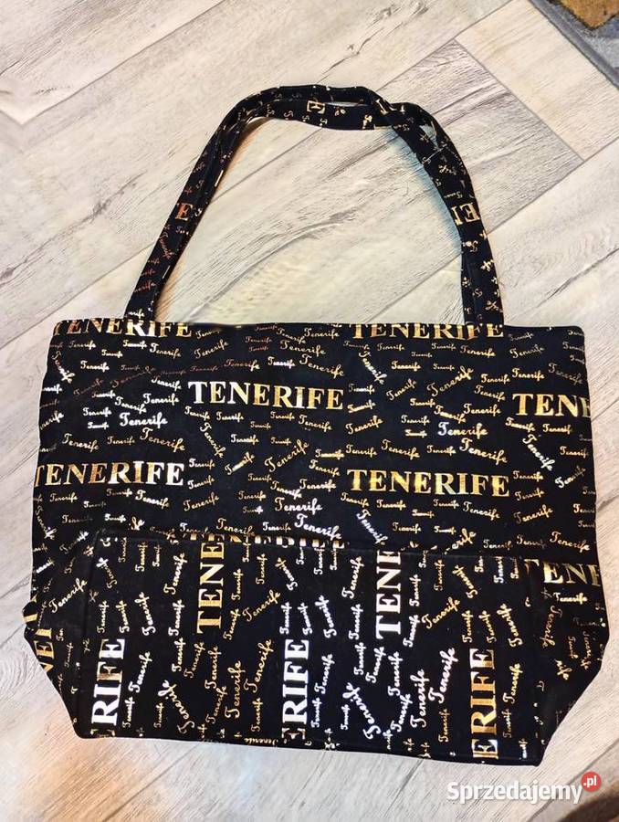 Tenerife Duża torebka plażowa z Londynu z małopolskie Kraków