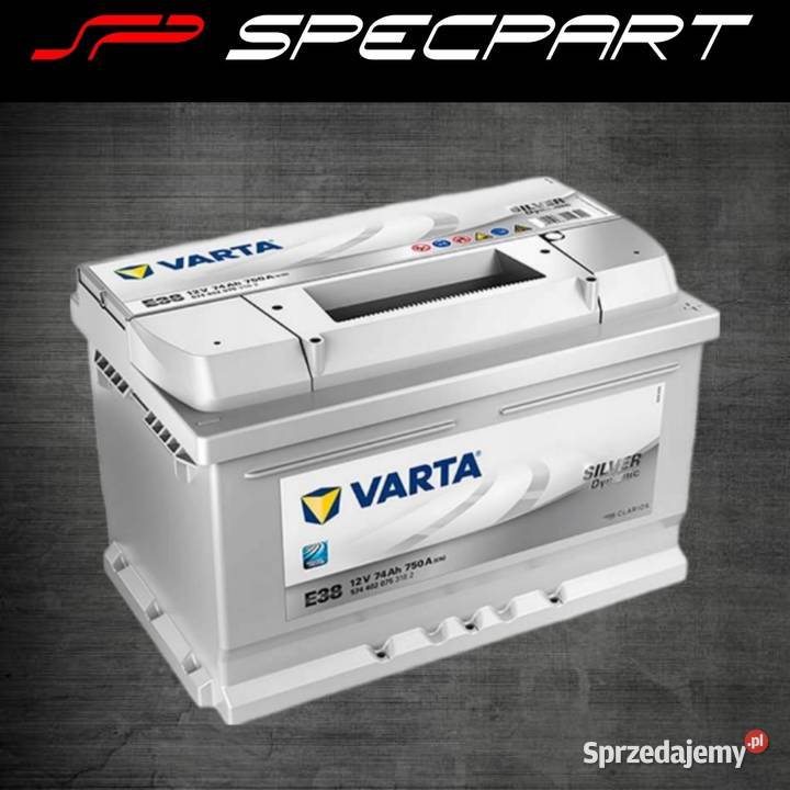 Akumulator VARTA E38 750A warmińsko-mazurskie Ełk